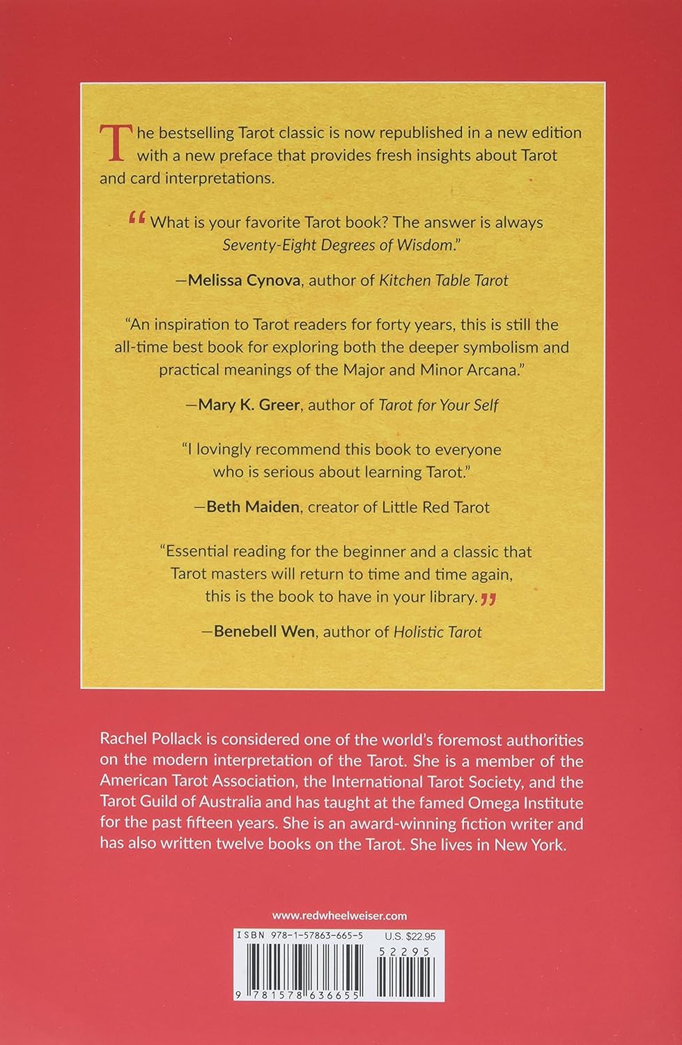 Seventy-Eight Degrees of Wisdom: A Tarot Journey to Self-Awareness (A New Edition of the Tarot Classic)